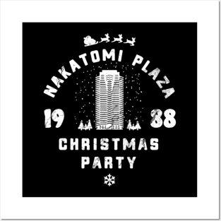 Vintage Nakatomi Plaza Christmas Party 1988 Posters and Art